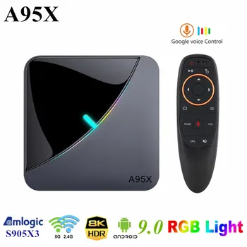 A95X F3 RGB Light TV Box Amlogic S905X3 Smart Android 9.0 Tvbox 4GB 64GB 32GB 8K 60fps Wifi Netflix A95XF3 Media Player
A95X F3 RGB Light TV Box Amlogic S905X3 Smart Android 9.0 Tvbox 4GB 64GB 32GB 8K 60fps Wifi Netflix A95XF3 Media Player