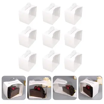 50pcs Useful Creative Transparent Portable Cake Container Pastry Box Cake Boxes Cake Package Box Dessert Boxes
50pcs Useful Creative Transparent Portable Cake Container Pastry Box Cake Boxes Cake Package Box Dessert Boxes