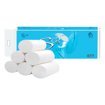 Toilet paper Soft texture 4 layers roll paper Funny toilet paper 12PCS Paper towel White odorless 100% pulp roll paper Y406
Toilet paper Soft texture 4 layers roll paper Funny toilet paper 12PCS Paper towel White odorless 100% pulp roll paper Y406