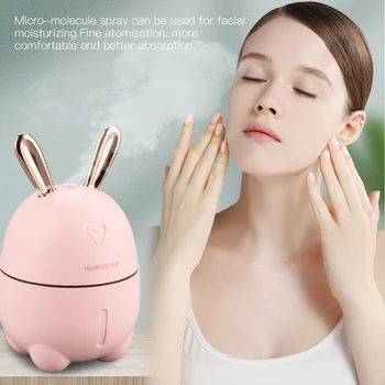 300ml Air Humidifier Aroma Diffuser Essential Oil Diffuser Aromatherapy USB Mini Mist Maker 7 Color Led Light Cartoon Shape
300ml Air Humidifier Aroma Diffuser Essential Oil Diffuser Aromatherapy USB Mini Mist Maker 7 Color Led Light Cartoon Shape