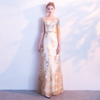 Luxury Formal Party Dress Qipao Exquisite Elegant Half Sleeve Full Length Print Lady Robe De Soiree Hollow Out Vestidos De Festa
Luxury Formal Party Dress Qipao Exquisite Elegant Half Sleeve Full Length Print Lady Robe De Soiree Hollow Out Vestidos De Festa