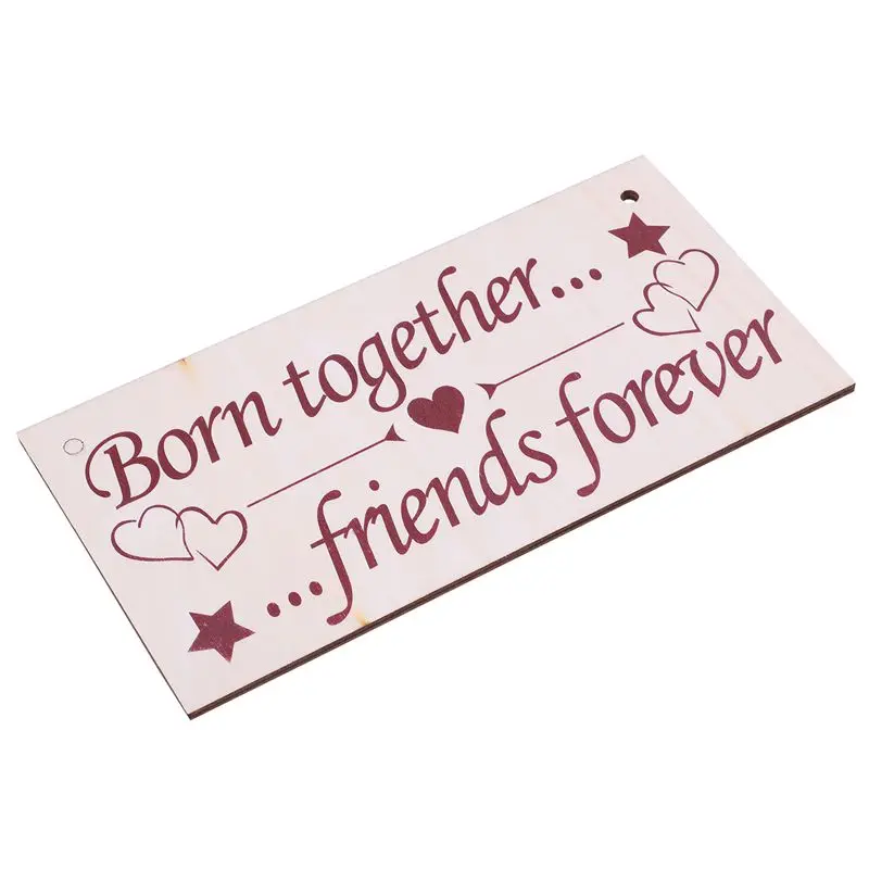 born together friends forever twins keepsake gift
