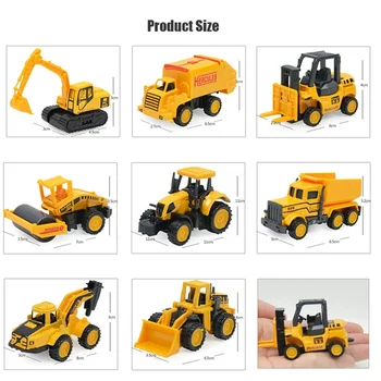 1pcs Mini Plastic Engineering Car Tractor Toy 8 Styles Dump Truck Model Traffic Car Toy Birthday Gifts For Children For Boy
1pcs Mini Plastic Engineering Car Tractor Toy 8 Styles Dump Truck Model Traffic Car Toy Birthday Gifts For Children For Boy
