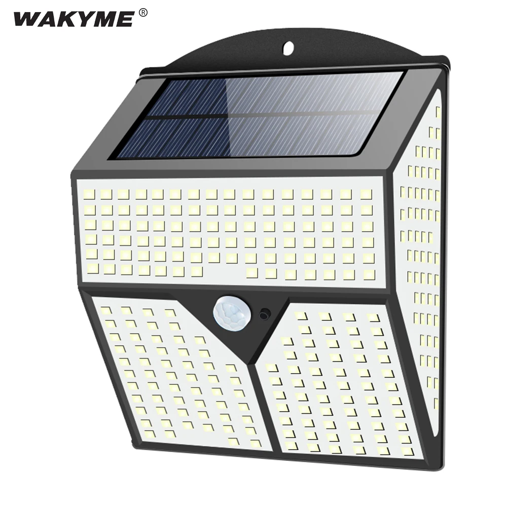 WAKYME 436 LED Solar Light Outdoor Wall Lamp Light Control Waterproof Solar Lamp for Courtyard Path Garden Decor Street Light
WAKYME 436 LED Solar Light Outdoor Wall Lamp Light Control Waterproof Solar Lamp for Courtyard Path Garden Decor Street Light