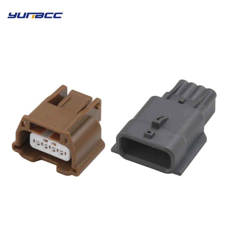 2 Sets 4 pin gray collision sensor solenoid valve plug with terminal connector connector for Subaru Nissan DJ7041KA-0.6-11
2 Sets 4 pin gray collision sensor solenoid valve plug with terminal connector connector for Subaru Nissan DJ7041KA-0.6-11