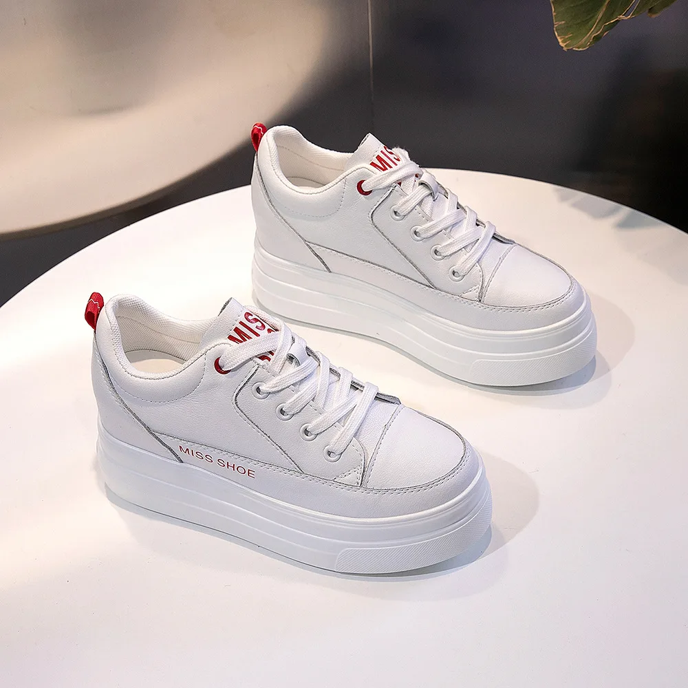 Elevator White Shoes Women's 2019 Spring New Style Shoes Korean-style Spring Casual Versatile 8cm Thick Bottomed Platform Shoes
Elevator White Shoes Women's 2019 Spring New Style Shoes Korean-style Spring Casual Versatile 8cm Thick Bottomed Platform Shoes