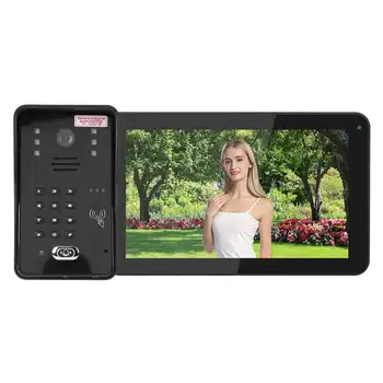 deurbel met camera door bell camera Wired Wifi Video Intercom 9in TFT LCD Display Remote APP Password ID Card Night
deurbel met camera door bell camera Wired Wifi Video Intercom 9in TFT LCD Display Remote APP Password ID Card Night