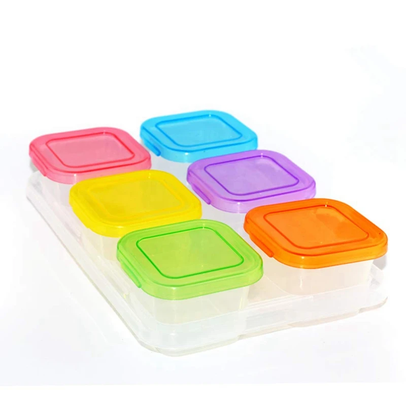 Baby Blocks Food Storage Containers Leakproof Small Plastic Containers with Lids Lock,Snack Containers for Kids(6Pcs)
Baby Blocks Food Storage Containers Leakproof Small Plastic Containers with Lids Lock,Snack Containers for Kids(6Pcs)