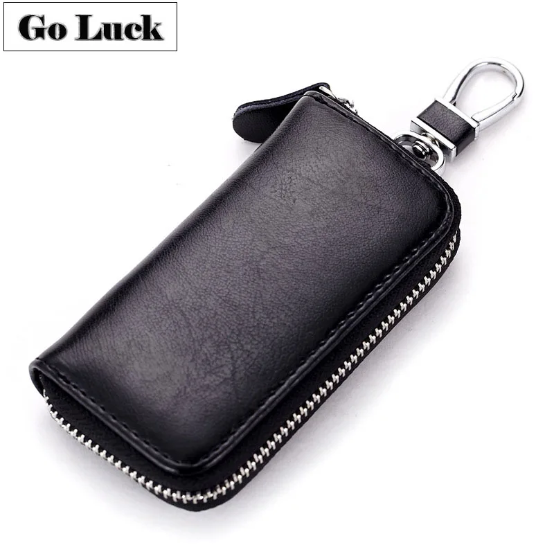 GO-LUCK Brand Genuine Leather 6 Ring Car Housekeeper Key Bag Women Men's Keys Holder Case Mini Wallet Unisex 
GO-LUCK Brand Genuine Leather 6 Ring Car Housekeeper Key Bag Women Men's Keys Holder Case Mini Wallet Unisex