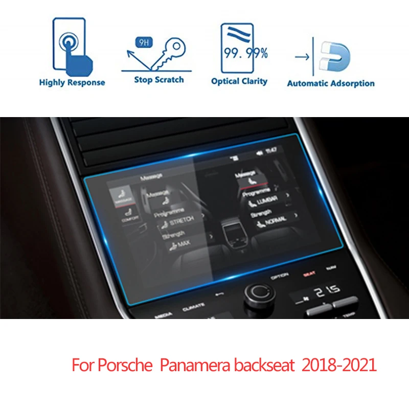 For Porsche Panamera Backseat 2018 2019 2020 2021 Car Navigation Screen Protector Tempered Glass Screen Protective Film
For Porsche Panamera Backseat 2018 2019 2020 2021 Car Navigation Screen Protector Tempered Glass Screen Protective Film