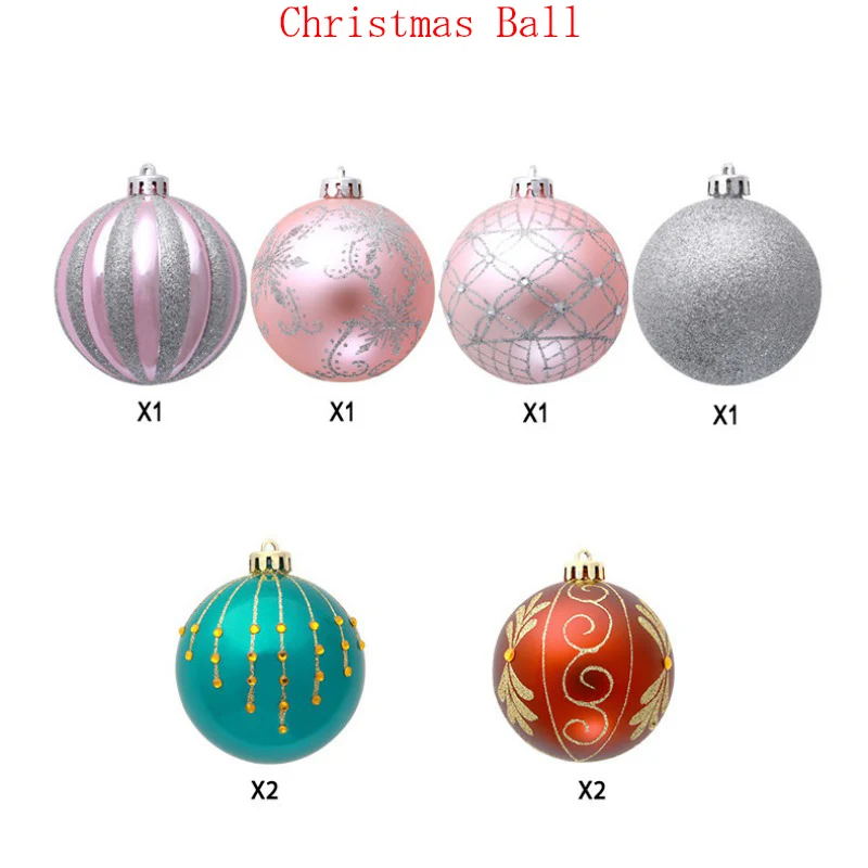4pcs Glittering Decorative Hanging Christmas Ball Ornaments Christmas Baubles Xmas Tree Pendants Holiday Party Decorations
4pcs Glittering Decorative Hanging Christmas Ball Ornaments Christmas Baubles Xmas Tree Pendants Holiday Party Decorations