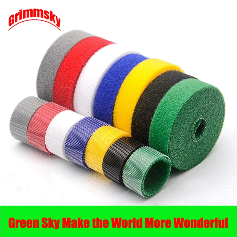 5M/Roll Size 5MX10MM Wire Sewing Accessories Multifunction Colorful Velcro Cable Ties
5M/Roll Size 5MX10MM Wire Sewing Accessories Multifunction Colorful Velcro Cable Ties