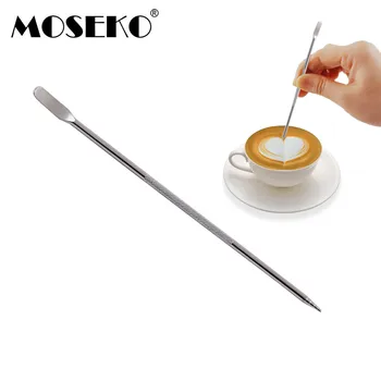 MOSEKO 1pc Coffee Art Needles Barista Cappuccino Espresso Coffee Decorating Latte Art Pen Needle Creative Fancy Cofe Tools
MOSEKO 1pc Coffee Art Needles Barista Cappuccino Espresso Coffee Decorating Latte Art Pen Needle Creative Fancy Cofe Tools