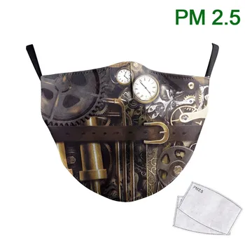 Classic Steampunk Series Adult Face Mask Washable Fabric Masks Outdoor Reusable PM 2.5 Protective Dust Mask Vintage Mouth-Muffle
Classic Steampunk Series Adult Face Mask Washable Fabric Masks Outdoor Reusable PM 2.5 Protective Dust Mask Vintage Mouth-Muffle