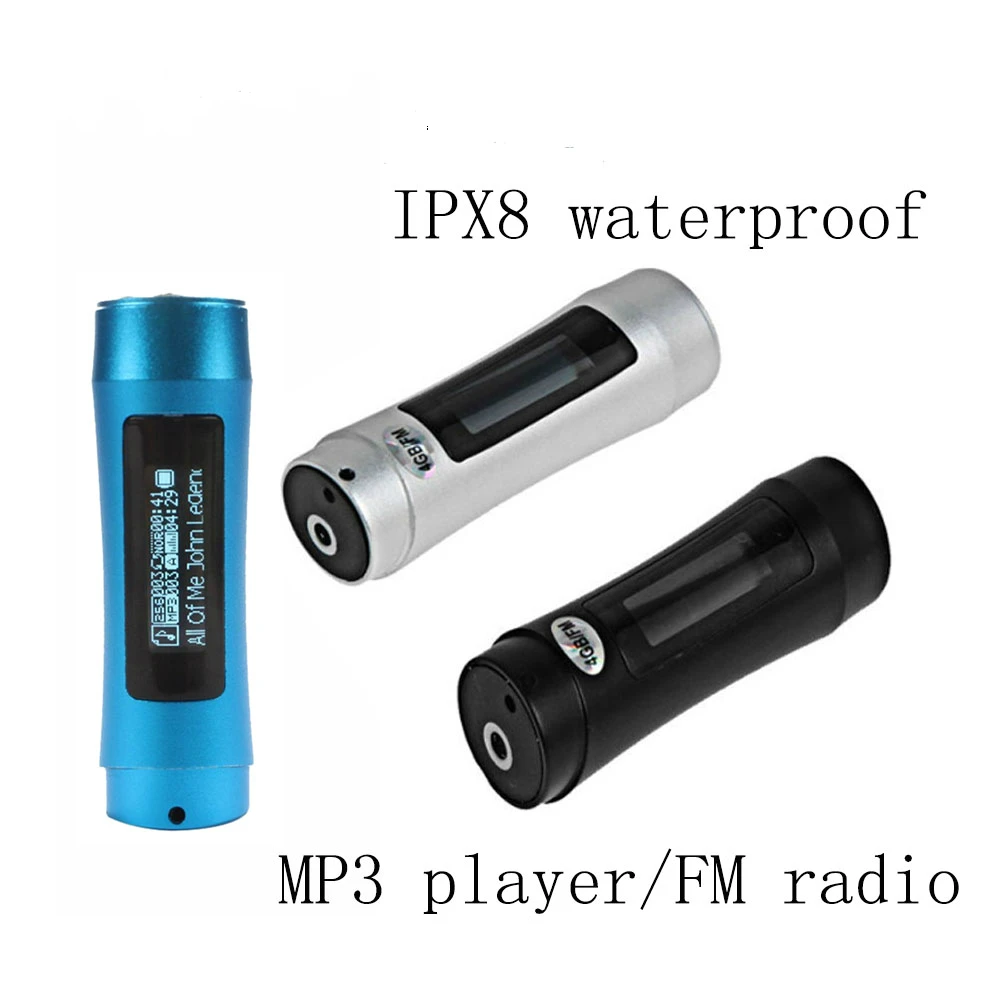 Waterproof IPX8 MP3 Player 1.0 inch Screen 4GB/8GB Underwater 10M FM Swimming Diving Sports Music Player
Waterproof IPX8 MP3 Player 1.0 inch Screen 4GB/8GB Underwater 10M FM Swimming Diving Sports Music Player