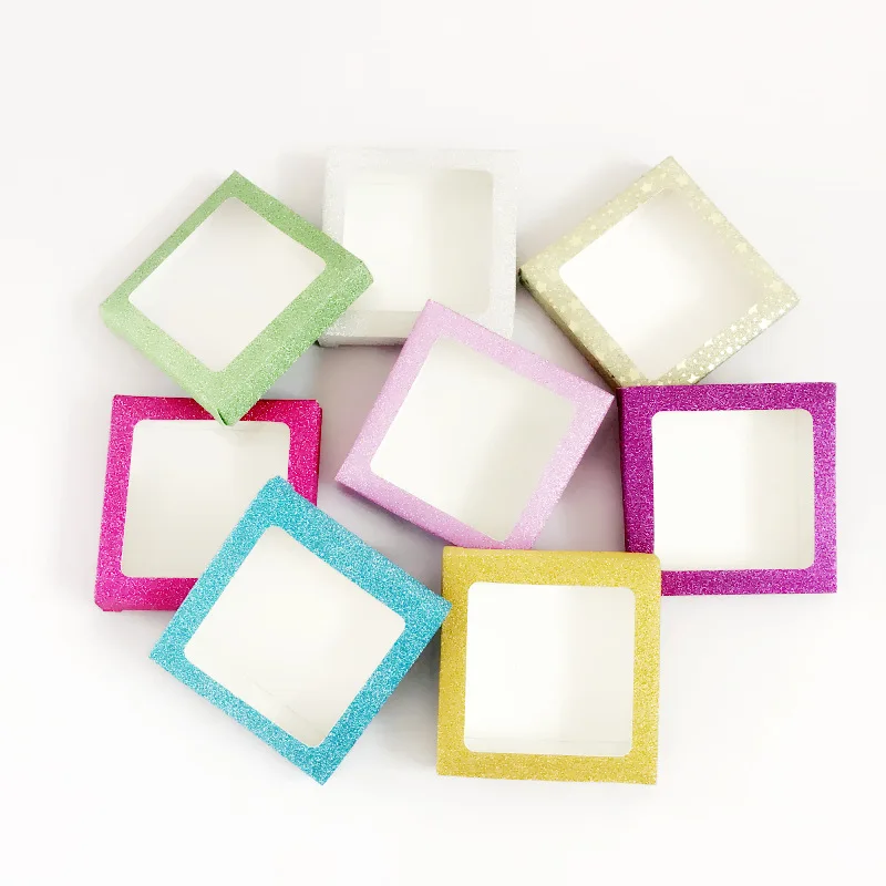 Square Packing Box For Eyelash Blank Eyelashes Package Multicolor Paper Box All Transparent Lid Tray DIY Shining Packing Box
Square Packing Box For Eyelash Blank Eyelashes Package Multicolor Paper Box All Transparent Lid Tray DIY Shining Packing Box