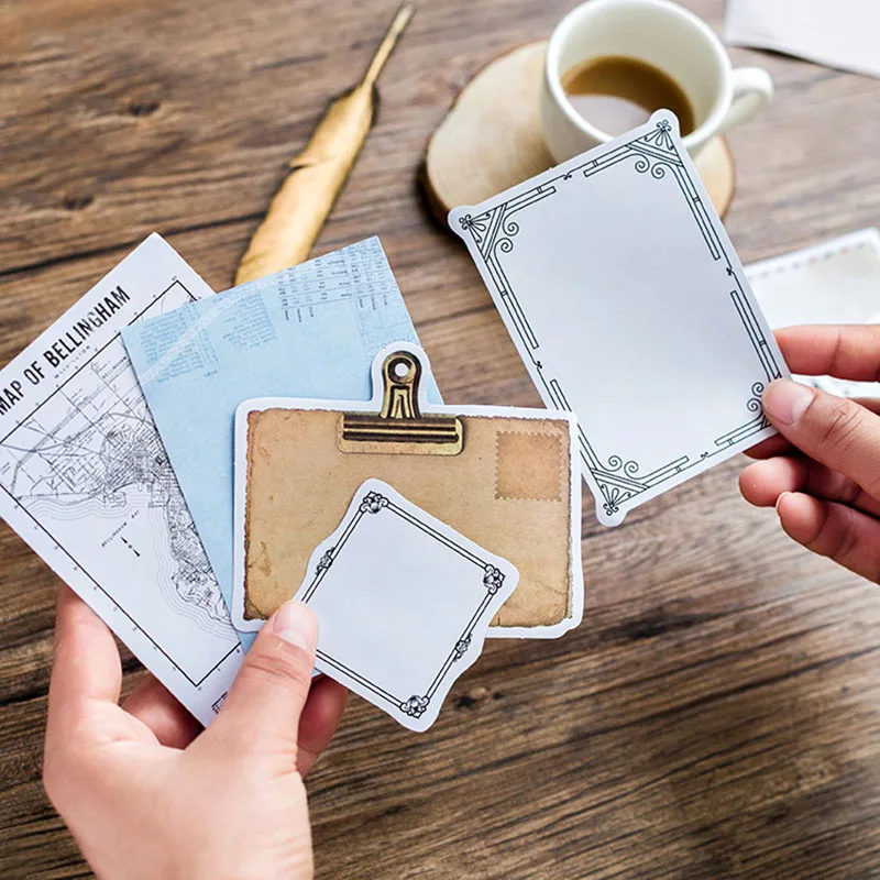 45pcs/pack Retro Memories Paper Stickers DIY Scrapbooking Sticky Note Pads Dairy Photo Album Decorative Stickers Cute Stationery
45pcs/pack Retro Memories Paper Stickers DIY Scrapbooking Sticky Note Pads Dairy Photo Album Decorative Stickers Cute Stationery