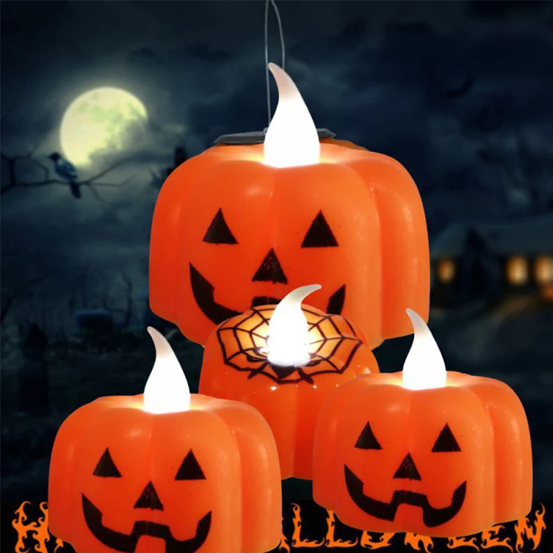 Pumpkin LED Light Halloween Decoration Light Flickering Flameless Candle Lamp Christmas Party Led Lights for Home Decoration New
Pumpkin LED Light Halloween Decoration Light Flickering Flameless Candle Lamp Christmas Party Led Lights for Home Decoration New
