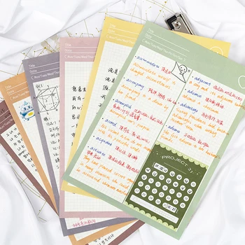 Yoofun 30 Sheets B5 large size Memo Pad Kawaii Stationery memo sheets Notes Portable Notepad School Office Supply
Yoofun 30 Sheets B5 large size Memo Pad Kawaii Stationery memo sheets Notes Portable Notepad School Office Supply