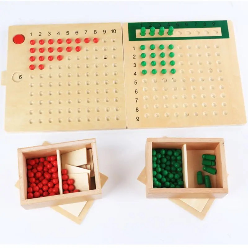 Montessori Mathematics Multiplication Division Board Math Plate Teaching Early Learning Educational Toys For Kids Y4QA
Montessori Mathematics Multiplication Division Board Math Plate Teaching Early Learning Educational Toys For Kids Y4QA