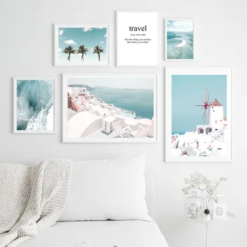 White Buildings Beach Ocean Plants Travel Wall Art Canvas Painting Nordic Posters And Prints Wall Pictures For Living Room Decor
White Buildings Beach Ocean Plants Travel Wall Art Canvas Painting Nordic Posters And Prints Wall Pictures For Living Room Decor