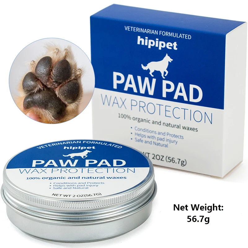 100% Natural Pet Paw Balm Dog Paw Protection Wax Pet Nose and Foot Protector Paw Rub for Dogs Cats
100% Natural Pet Paw Balm Dog Paw Protection Wax Pet Nose and Foot Protector Paw Rub for Dogs Cats