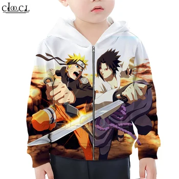 CLOOCL Newest Japanese Anime Naruto Zipper Hoodies 3D Print Boy Girl Children Zipper Hooded Casual Fashion Streetwear Tops
CLOOCL Newest Japanese Anime Naruto Zipper Hoodies 3D Print Boy Girl Children Zipper Hooded Casual Fashion Streetwear Tops