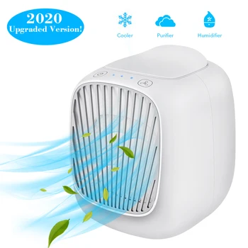 Mini Portable Air Cooling Fan Space Cooler USB Air Conditioner Fan Arctic Air Cooling Humidifier Purifier Home Office Desk Table
Mini Portable Air Cooling Fan Space Cooler USB Air Conditioner Fan Arctic Air Cooling Humidifier Purifier Home Office Desk Table