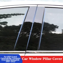 Car Window B-pillar Cover Strip Decorative For JEEP Grand Commander Compass Cherokee Renegade 2007-2022 Sticker Accessories
Car Window B-pillar Cover Strip Decorative For JEEP Grand Commander Compass Cherokee Renegade 2007-2022 Sticker Accessories