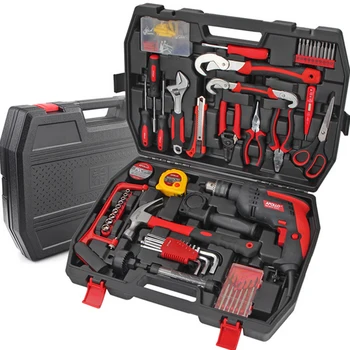 135PCS General Household Hand Tools Socket Set Ratchet Spanner Wrenches Socket Pliers Screwdrivers Electric drill Hammer Knife
135PCS General Household Hand Tools Socket Set Ratchet Spanner Wrenches Socket Pliers Screwdrivers Electric drill Hammer Knife