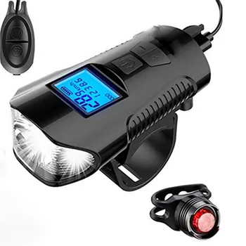 Smart Large LCD Screen Bicycle Headlight USB Rechargeable Battery Meter Display LED Light Lamp for Universal Bike Accessories
Smart Large LCD Screen Bicycle Headlight USB Rechargeable Battery Meter Display LED Light Lamp for Universal Bike Accessories