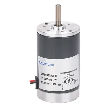 38SRZ-R DC 12V 24V 7W High speed brush DC motor 2000RPM 5000RPM Automation machines Door window motor
38SRZ-R DC 12V 24V 7W High speed brush DC motor 2000RPM 5000RPM Automation machines Door window motor