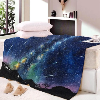 Space Throw Blanket Mystical Sky with Star Clusters Cosmos Nebula Celestial Scenery Artwork Warm Microfiber Blanket
Space Throw Blanket Mystical Sky with Star Clusters Cosmos Nebula Celestial Scenery Artwork Warm Microfiber Blanket