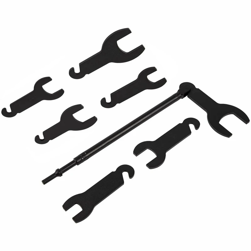 43300 Pneumatic Fan Clutch Wrench Set Removal Tool Kit Gear Assisted Positioning Tool for Ford GM Chrysler
43300 Pneumatic Fan Clutch Wrench Set Removal Tool Kit Gear Assisted Positioning Tool for Ford GM Chrysler