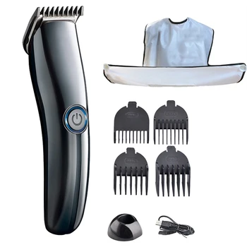 Beard Trimmer Men's Electric Trimmer Hairstyle USB Charging Limit Comb Hair Clippers Trimmer with Beard Apron / Bib
Beard Trimmer Men's Electric Trimmer Hairstyle USB Charging Limit Comb Hair Clippers Trimmer with Beard Apron / Bib