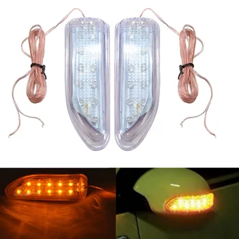 2PCS Car turn signal Light Amber LED Rear View Side Mirror Retrofit Turning Signal Soft LED Light Blade Shape
2PCS Car turn signal Light Amber LED Rear View Side Mirror Retrofit Turning Signal Soft LED Light Blade Shape