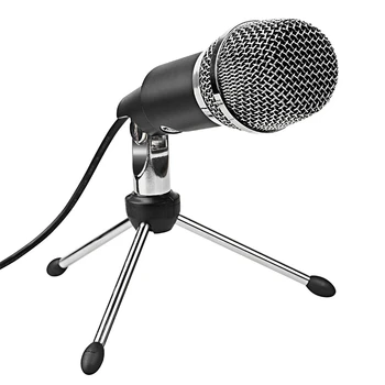 Condenser Microphone Voice Conference Computer Gaming Microphone Plug and Play 3.5MM Microphone
Condenser Microphone Voice Conference Computer Gaming Microphone Plug and Play 3.5MM Microphone