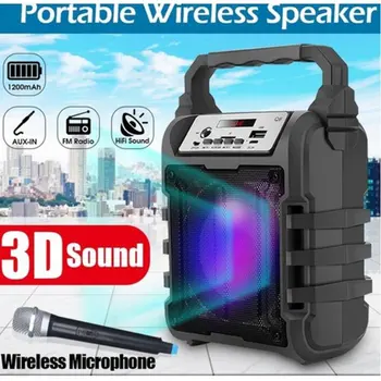 Bluetooth Speaker Portable Outdoor Loudspeaker Wireless Mini Stereo Music Surround Support FM TF Card Noise Reduction Speaker
Bluetooth Speaker Portable Outdoor Loudspeaker Wireless Mini Stereo Music Surround Support FM TF Card Noise Reduction Speaker