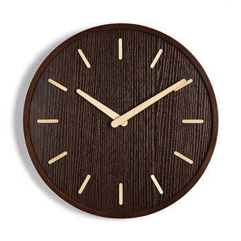 Wooden Wall Clock Decorative Wall Clock with Round Shape Simple Style Hanging Decoration for Home Bedroom Living Room Office
Wooden Wall Clock Decorative Wall Clock with Round Shape Simple Style Hanging Decoration for Home Bedroom Living Room Office
