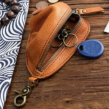 Handmade Genuine Leather Key Wallet Men keyChain Cover EDC Portable Men key Case Bag Racket Jack Sap Multi-functio Coin Purse
Handmade Genuine Leather Key Wallet Men keyChain Cover EDC Portable Men key Case Bag Racket Jack Sap Multi-functio Coin Purse
