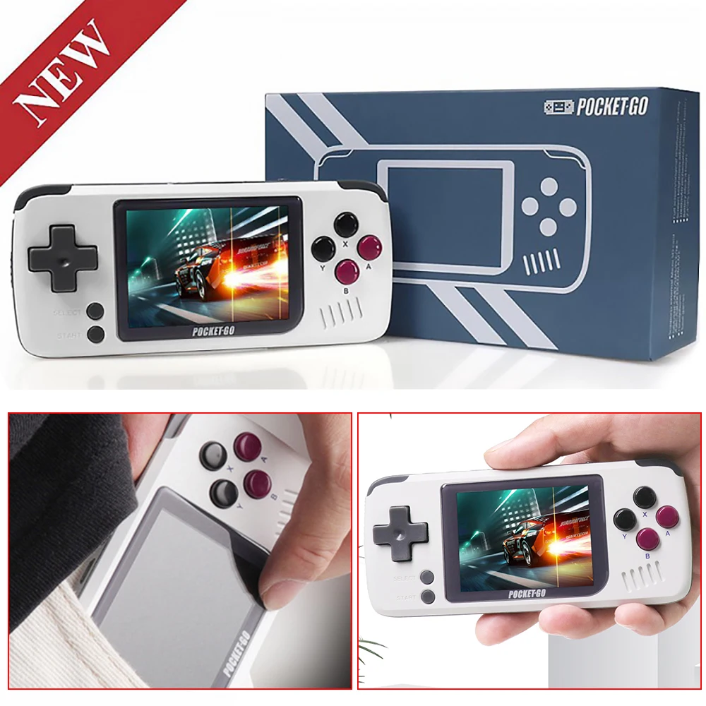 2.4 inches Screen Portable Children Retrogame Players PocketGo with Memory Card Game Console Video Game Console Retro Handheld
2.4 inches Screen Portable Children Retrogame Players PocketGo with Memory Card Game Console Video Game Console Retro Handheld