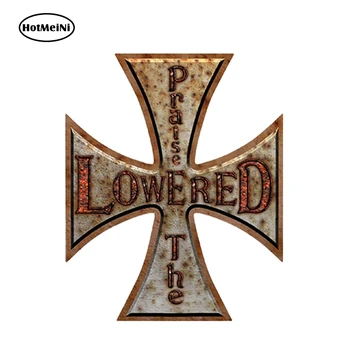 HotMeiNi 13cm x 13cm Car Styling Rat Rod Praise The Lowered Decal Racing Parts Funny Car Sticker Waterproof Bumper Accessories
HotMeiNi 13cm x 13cm Car Styling Rat Rod Praise The Lowered Decal Racing Parts Funny Car Sticker Waterproof Bumper Accessories