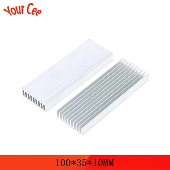 1 pc Heat Sink Transistor Aluminum Heatsink Radiator Cooling cooler Heat Sink For Transistor Electronic Chip IC LED 100*35*10mm
1 pc Heat Sink Transistor Aluminum Heatsink Radiator Cooling cooler Heat Sink For Transistor Electronic Chip IC LED 100*35*10mm