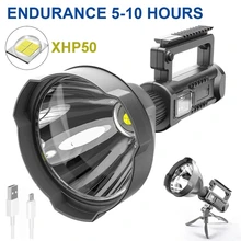 LED Flashlights Super Bright Searchlight Tactical Handheld Rechargeable LED Spotlight Torch Light Waterproof Work Light Outdoor
LED Flashlights Super Bright Searchlight Tactical Handheld Rechargeable LED Spotlight Torch Light Waterproof Work Light Outdoor