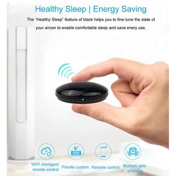 IR smart Infrared Control Wifi Remote Control TV Set-Top Box Air Conditioner Smart Infrared Remote Control-US Plug
IR smart Infrared Control Wifi Remote Control TV Set-Top Box Air Conditioner Smart Infrared Remote Control-US Plug