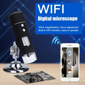 Wireless Digital WiFi 2MP USB Microscope Camera 1000X Magnification High Definition FKU66
Wireless Digital WiFi 2MP USB Microscope Camera 1000X Magnification High Definition FKU66
