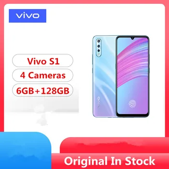 

Global Version Vivo S1 4G LTE Cell Phone Helio P70 Android 9.0 6.38" 2340X1080 6GB RAM 128GB ROM 32.0MP NFC Screen Fingerprint