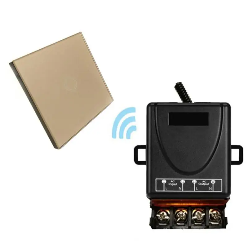 No Wiring Wireless Double Remote Control Light Switch Home Wall Interruptor AC110V-AC220V Remote Control 1 Gang Switch
No Wiring Wireless Double Remote Control Light Switch Home Wall Interruptor AC110V-AC220V Remote Control 1 Gang Switch