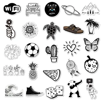 50 New Black-and-white VSCO Wind Amazon Non-infringing Suitcase Stickers Super Waterproof Graffiti Suitcase Stickers TZ142G 
50 New Black-and-white VSCO Wind Amazon Non-infringing Suitcase Stickers Super Waterproof Graffiti Suitcase Stickers TZ142G