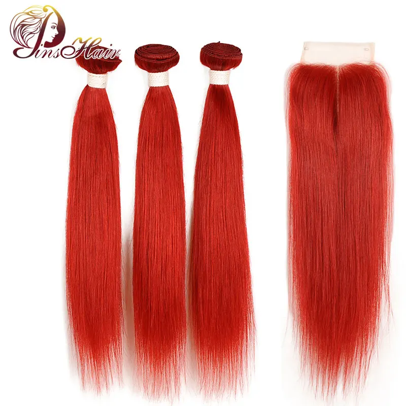 Peruvian Straight Hair Bundles With Closure Red Colored Pinshair Nonremy Human Hair Bundles With Closure Pre Plucked Hairline
Peruvian Straight Hair Bundles With Closure Red Colored Pinshair Nonremy Human Hair Bundles With Closure Pre Plucked Hairline
